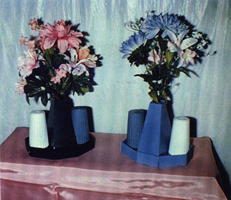 example of Florament, a salt and pepper shaker holder/centerpiece for sale or license