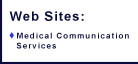 Web Sites: medical communications companies