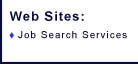 Web Sites: Job Search Services